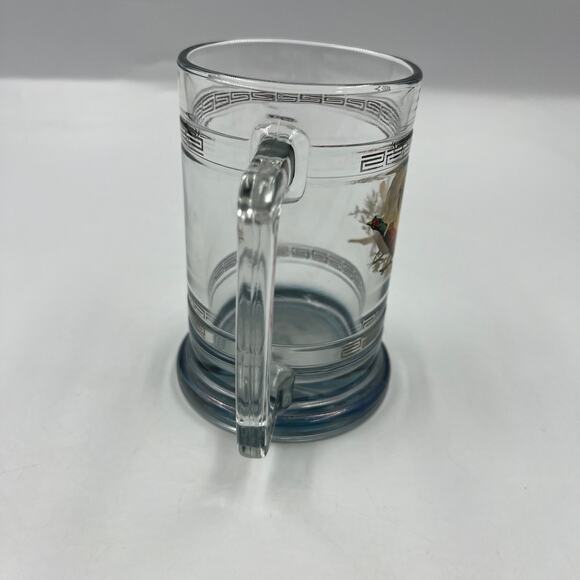 Vintage Princess House Pheasant Crystal Stein Mug Beer Sportsman Fowl Hunting - Picture 7 of 9